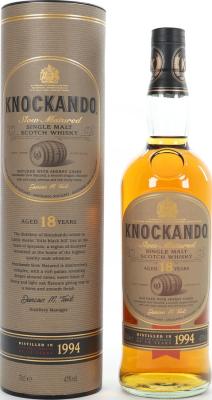 Knockando 1994 Slow Matured Sherry Casks 43% 700ml