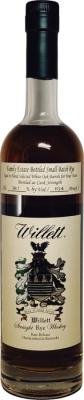 Willett 4yo Family Estate Bottled Small Batch Rye White Oak Barrel 56.7% 750ml