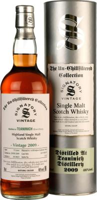 Teaninich 2009 SV The Un-Chillfiltered Collection 1st fill Bolgheri cask finish 8 + 17 + 18 + 19 46% 700ml