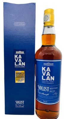 Kavalan Solist Vinho Barrique W120727044A 56.3% 700ml