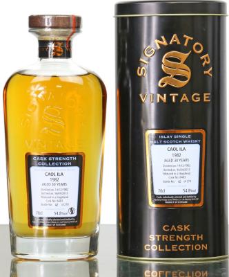 Caol Ila 1982 SV Cask Strength Collection #6483 54.8% 700ml