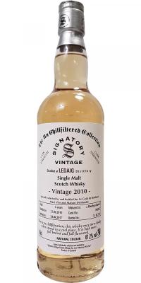 Ledaig 2010 SV The Un-Chillfiltered Collection Cask Strength Bourbon Barrel #700325 61.2% 700ml