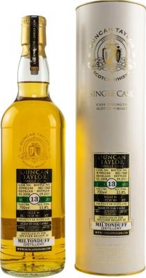 Miltonduff 2008 DT Oak Cask 53.8% 700ml