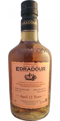 Edradour 2006 Marsala Cask Matured #134 Distillery Only 53.7% 700ml