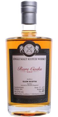 Glen Scotia 1991 MoS Rare Casks Range Bourbon Hogshaed 44.3% 700ml