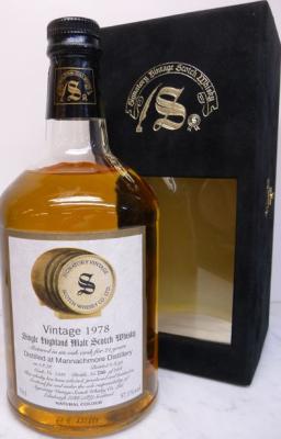 Mannochmore 1978 SV Vintage Collection Dumpy Oak Cask #7381 57.1% 700ml