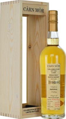 Imperial 1989 MMcK Carn Mor Celebration of the Cask Bourbon Barrel #1675 42.7% 700ml