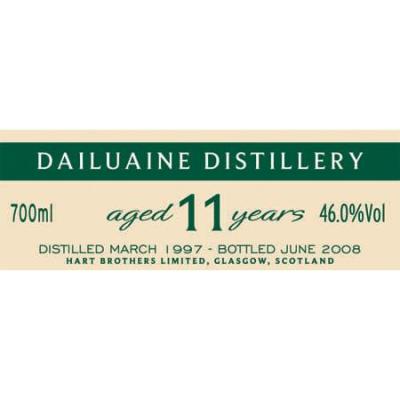 Dailuaine 1997 HB Finest Collection American Oak 46% 700ml