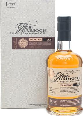 Glen Garioch 1978 Single Cask #10997 World Duty Free Glasgow 54.8% 700ml