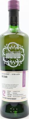 Glendullan 2009 SMWS 84.37 Big Char 2nd Fill Heavy Char Hogshead Finish 59.8% 700ml