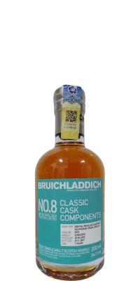 Bruichladdich 2012 Classic Cask Components No. 8 2nd Fill Paulliac C. Sauvignon Franc Merlot 2103 64.1% 200ml