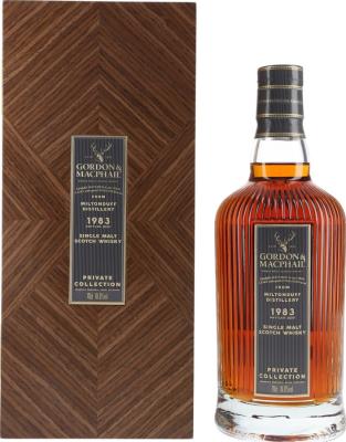 Miltonduff 1983 GM Refill Bourbon Barrel #727 61.8% 700ml