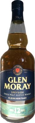 Glen Moray 12yo American oak casks 40% 700ml