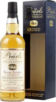 Blair Athol 1991 G&C The Pearls of Scotland Bourbon Barrel #7287 52.5% 700ml