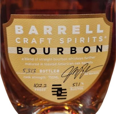 Barrell Bourbon Gold Label 51.1% 750ml