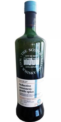 BenRiach 2009 SMWS 12.27 Seductive sweetness gentle spice 1st Fill Ex-Bourbon Barrel 59.2% 700ml