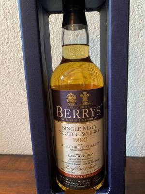 Littlemill 1992 BR Berrys #506 Charles Hofer SA 57% 700ml