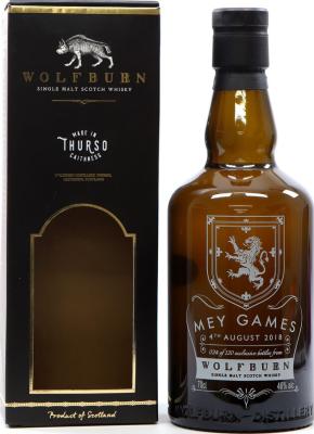 Wolfburn Mey Games 2018 46% 700ml