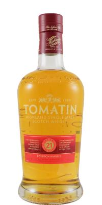 Tomatin 21yo 1st Fill Ex-Bourbon Barrels 46% 700ml