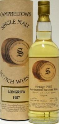 Longrow 1987 SV Vintage Collection Oak Casks 139 + 140 43% 700ml