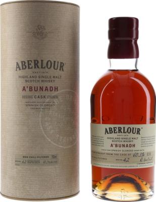 Aberlour A'bunadh batch #42 Spanish Oloroso Sherry Butts 60.3% 700ml