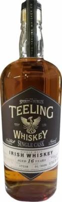 Teeling 16yo Single Cask #17158 Greek Whisky Association 56.7% 700ml