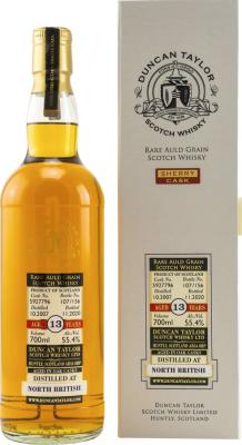 North British 2007 DT Sherry Cask #5927796 55.4% 700ml