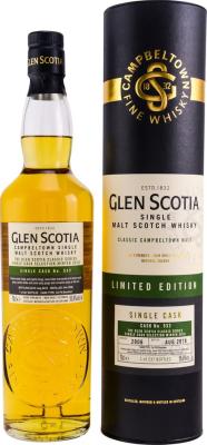 Glen Scotia 2006 Limited Edition Single Cask 1st Fill Bourbon #533 55.9% 700ml