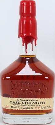 Maker's Mark Cask Strength Batch No. 16-02 55.75% 700ml