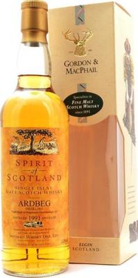Ardbeg 1991 GM Spirit of Scotland 2012 50% 700ml