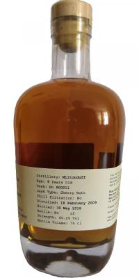Miltonduff 2009 APWM Sherry Butt #900011 65.2% 700ml
