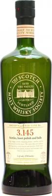 Bowmore 1999 SMWS 3.145 Nettles boot polish and balls Refill Ex-Bourbon Hogshead 60.2% 700ml