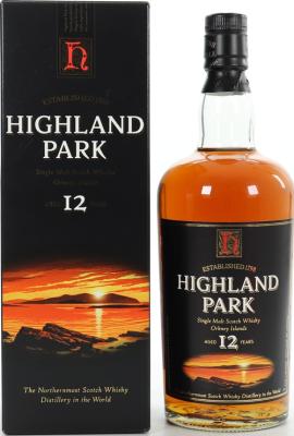 Highland Park 12yo Old Label 40% 1000ml