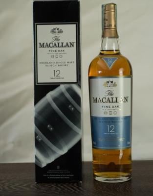 Macallan 12yo Fine Oak X-Ray Pillar Nr. 4 Exceptional Oak Casks Triple Cask Matured 40% 700ml