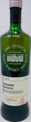 BenRiach 2009 SMWS 12.9 Colourful character 1st Fill Ex-Bourbon Barrel 61.5% 700ml