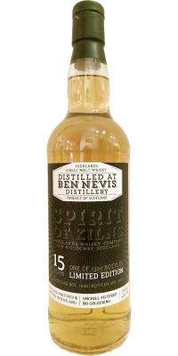 Ben Nevis 1998 HWC Spirit of Kilns Qwine.ch 54% 700ml