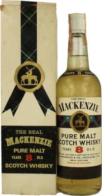 The Real Mackenzie 8yo G.P.B. LTD. S.p.A.-Genova 46% 750ml