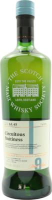 Glentauchers 2007 SMWS 63.45 Circuitous fruitiness 9yo 60.3% 700ml