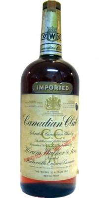 Canadian Club 1968 Imported Imported Duty Free Nato Forces Only 43.4% 1180ml