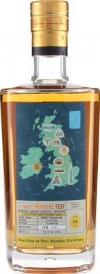 Port Dundas 2000 FibW Refill Hogshead Whisky Indy Love Fest 53.9% 700ml