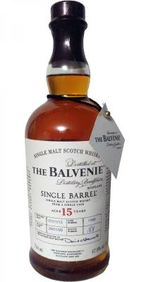 Balvenie 15yo Single Barrel Oak Cask #1588 47.8% 700ml