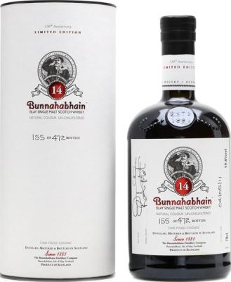 Bunnahabhain 14yo Feis Ile 2011 130th Anniversary Feis Ile 2011 Cognac Finish 59.6% 700ml