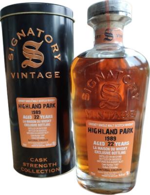 Highland Park 1989 SV Cask Strength Collection Sherry Butt #11897 LMDW 54.6% 700ml