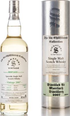 Mortlach 2007 SV 709079 + 709081 46% 700ml