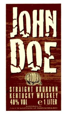John Doe Straight Bourbon Kentucky Whisky New American Oak 40% 1000ml
