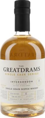 Invergordon 2007 GtDr Single Cask Series #300869 46.2% 500ml