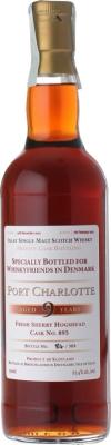 Port Charlotte 2001 Private Cask Bottling Fresh Sherry Hogshead #895 63.4% 700ml