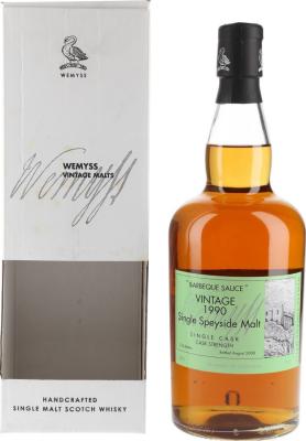 Mortlach 1990 Wy Barbeque Sauce 55% 700ml