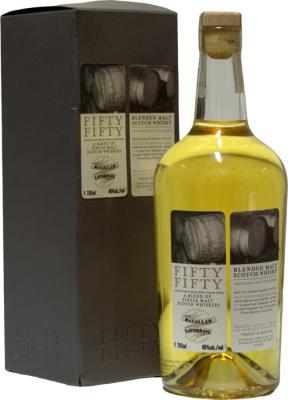 Fifty Fifty Macallan Laphroaig DL 8yo 46% 700ml