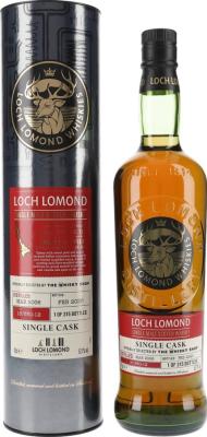 Loch Lomond 2006 Single Cask Limited Edition 18/550-12 The Whisky Shop 53.1% 700ml